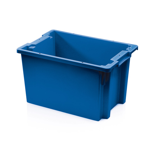 Stackable box - 600 x 400 x 350 mm - blue