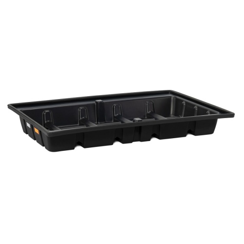 Hanging storage tray for rack with dimensions 1800x1100 mm