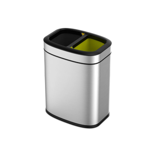 Trash bin without lid OLI CUBE - 10+10 l
