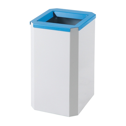 Trash bin tall - blue
