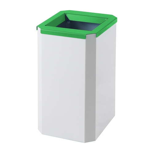 Trash bin tall - green