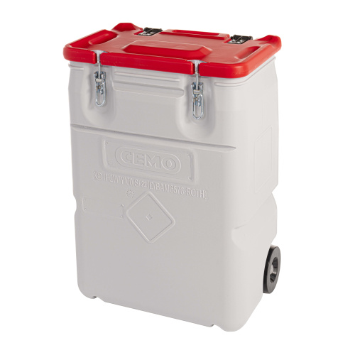 Mobil box with red lid – 170 l