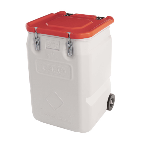 Mobil box with red lid – 250 l