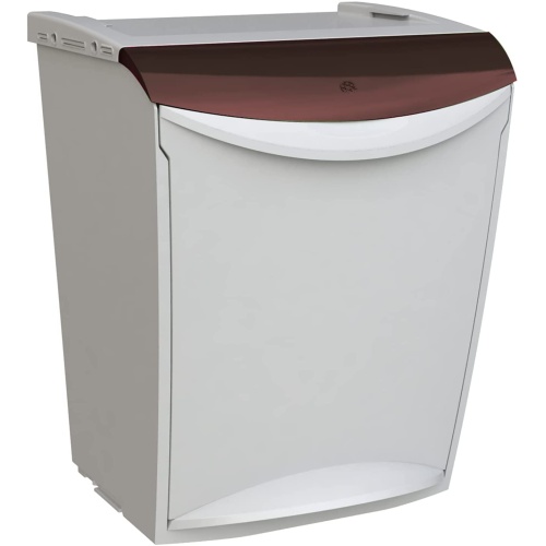 Waste separation container – brown lid