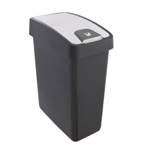 Waste bin with double tilting – 25 l