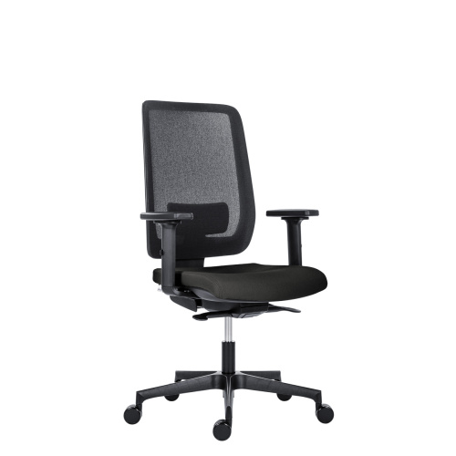 Office chair with mesh backrest – ECLIPSE - Black