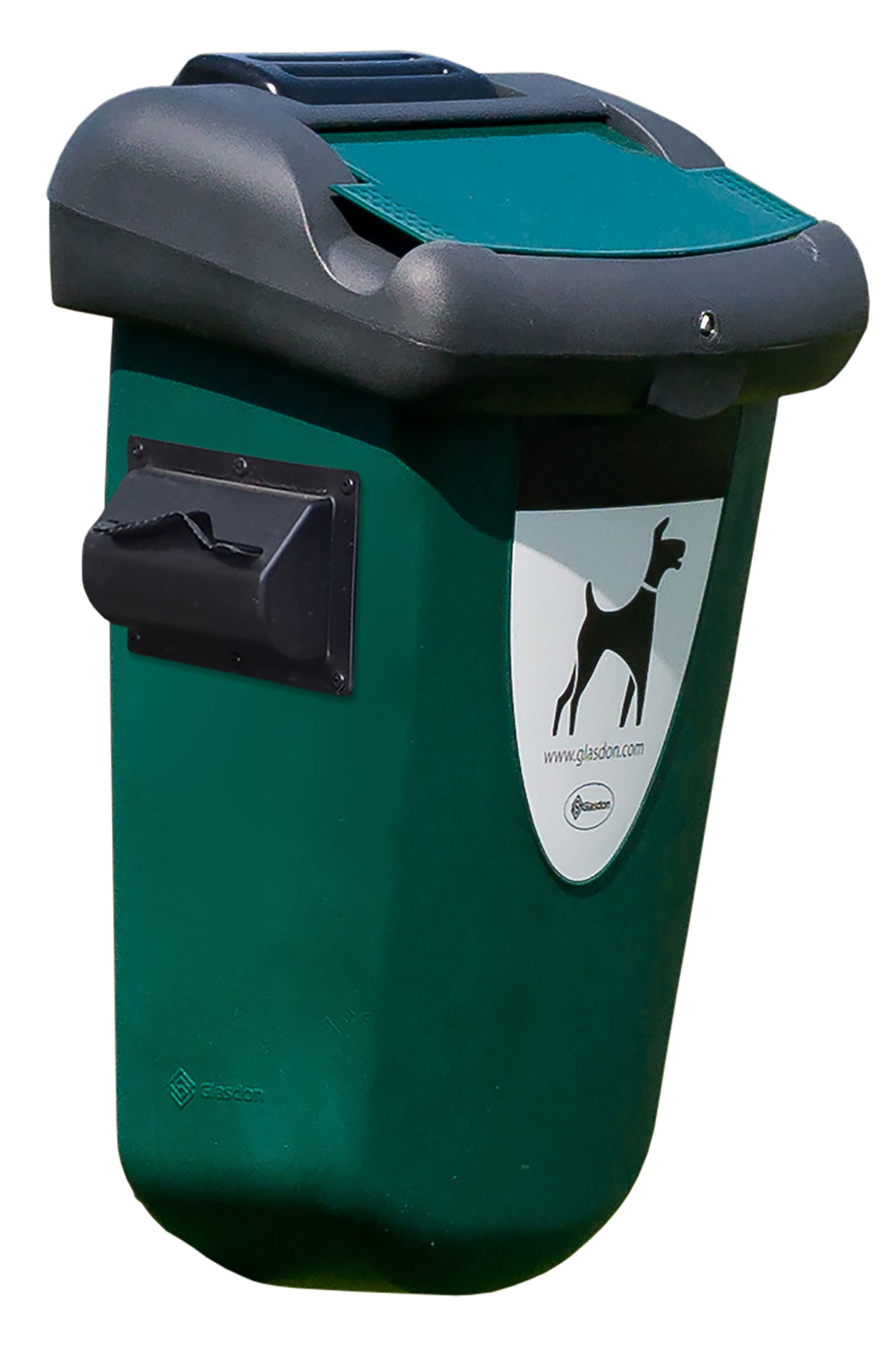 Bin for dog excrements RETRIEVER 35 l – with magazine