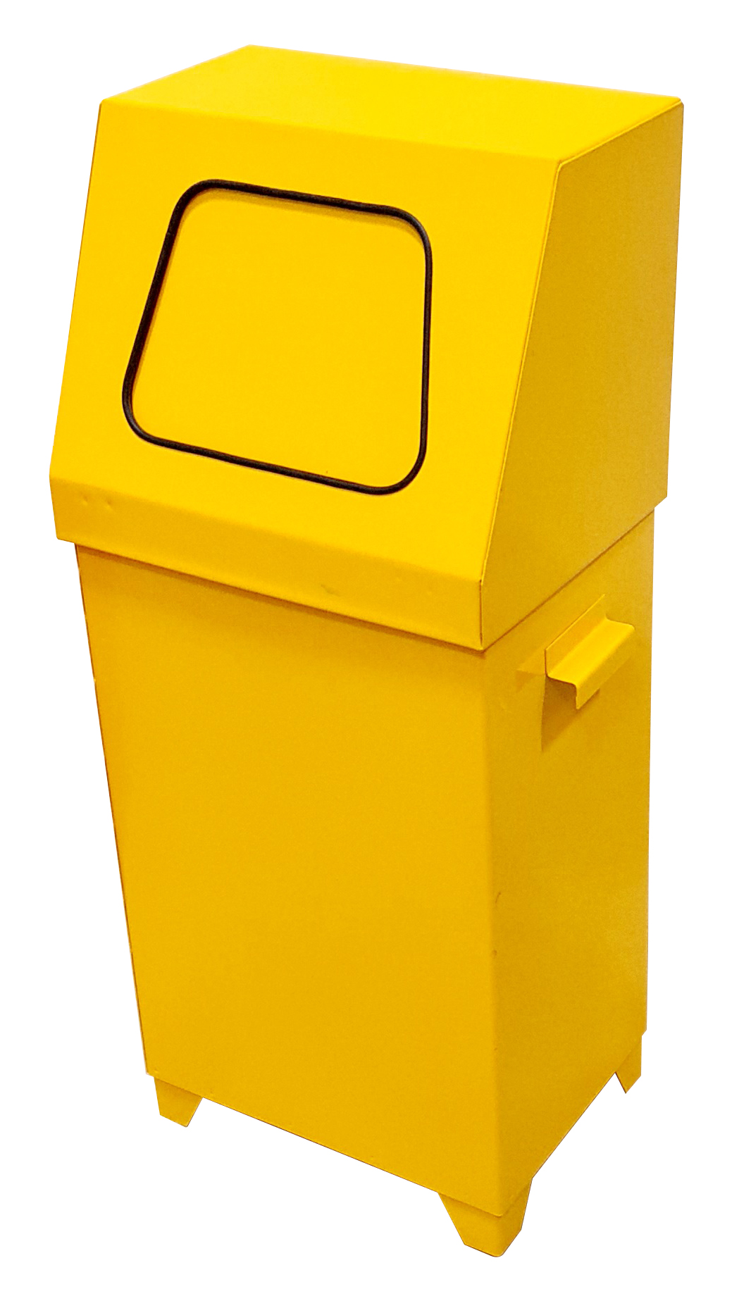 Exterior waste bin – yellow