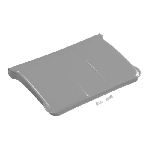 Gray lid for the cleaning trolley