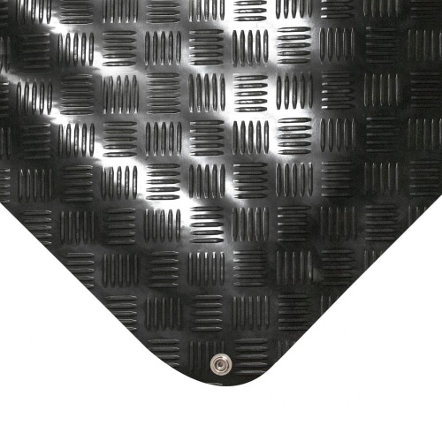 Anti-fatigue mat for static-sensitive workplaces Senso Dial - black