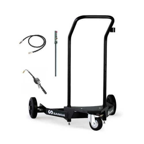 Mobile oil filler for 200 l drums
