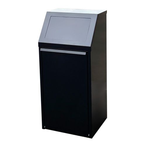 Tilting bin - black 40 l