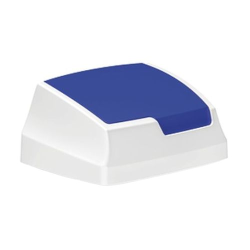 Plastic flap lid - blue
