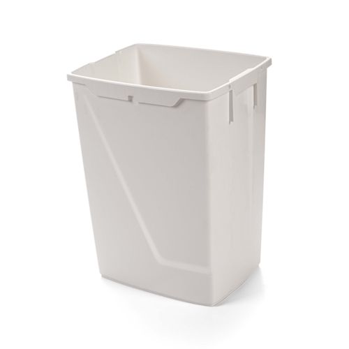 Plastic bin with flap - ATLAXFLIP 25l white