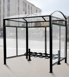 Shelters for bikes